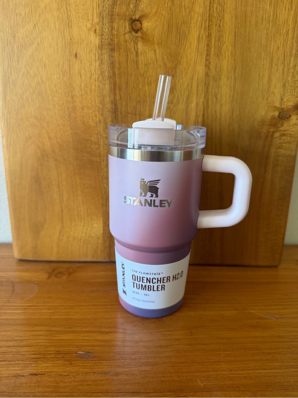 💜NWT Stanley The Quencher H2.O FlowState™ Tumbler | 20 OZ - Dawn Spiral🌈